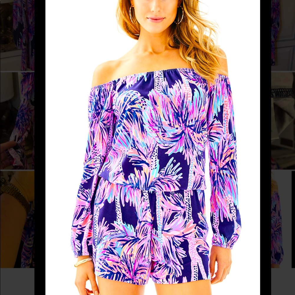 Lilly Pulitzer Gorgeous Romper small